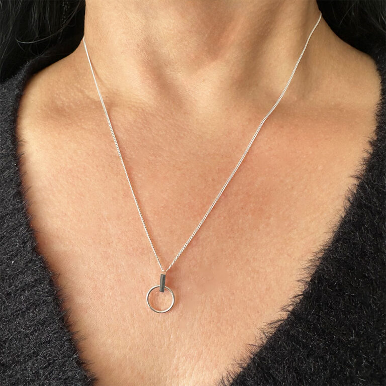 Line and Loop Necklace